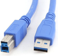 Kabllo USB Gembird, USB-A - USB-B, 0,5m, e kaltër
