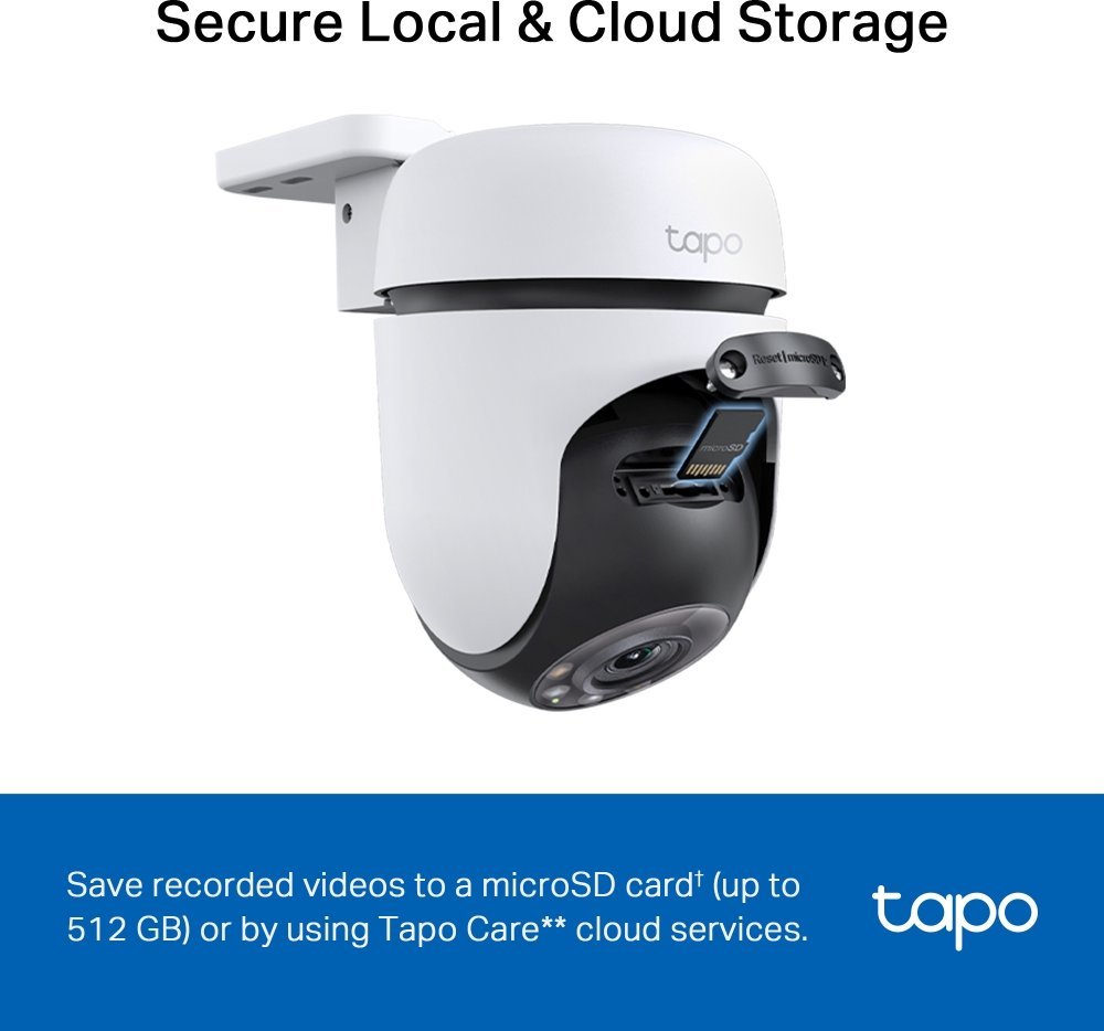 Kamerë TP-Link Tapo C510W IP, e bardhë