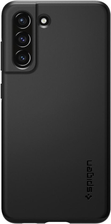 Маска за телефон Spigen Thin Fit за Samsung Galaxy S21 FE 5G, црна