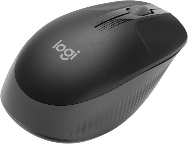 MOUSE LOGITECH M190 | WIRELESS 3D 1000DPI | BLACK 3