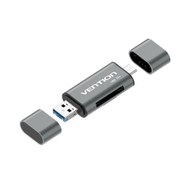 Lexues kartelash Vention USB 3.0 Multi-function, OTG, metalik gri