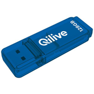 USB memorje Qilive 128GB, USB 3.2, blu