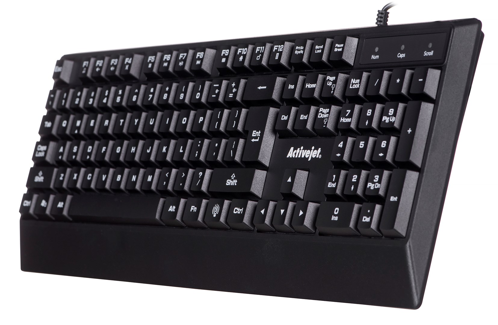 Tastierë Activejet K-3255, USB, e zezë
