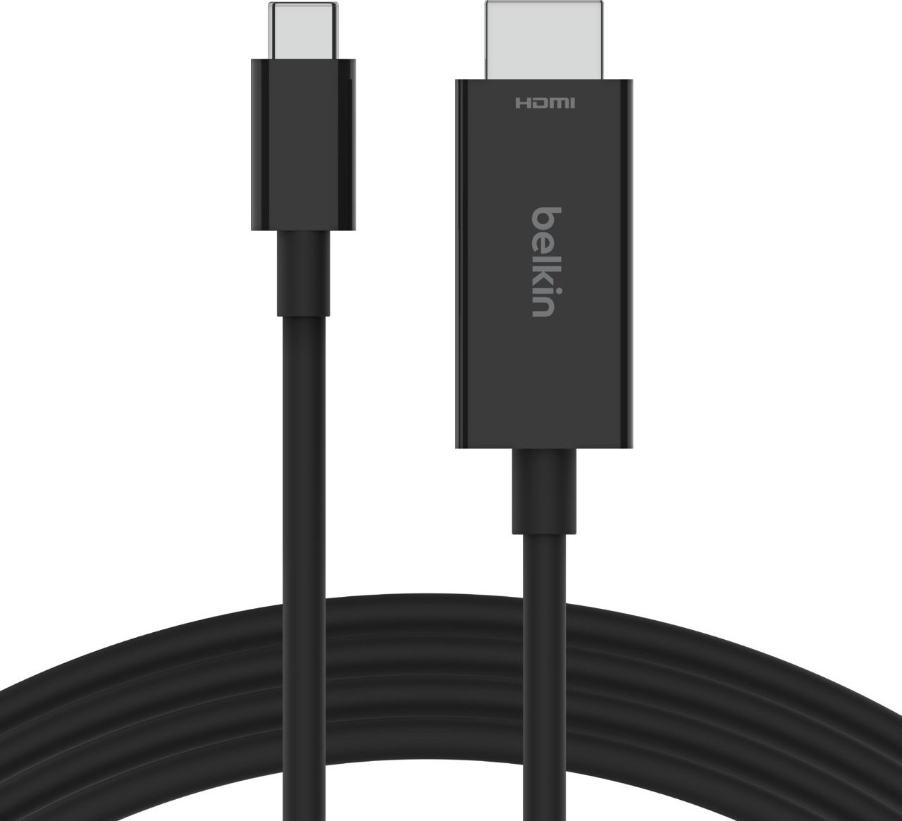 Kabllo Belkin USB C në HDMI AVC012bt2MBK, 2 m, e zezë