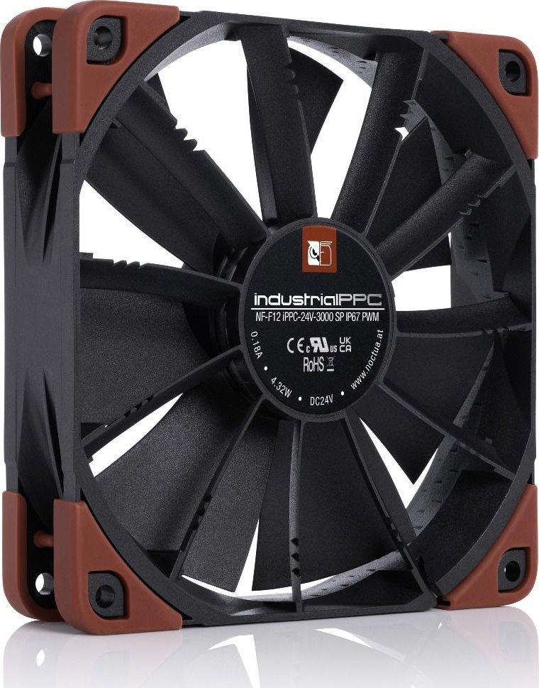 Ftohës Noctua NF-F12 industrialPPC-24V-3000 SP IP67 PWM, 120 mm