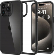 Mbulesë telefoni Spigen Ultra Hybrid për iPhone 16 Pro Max, matte, e zezë