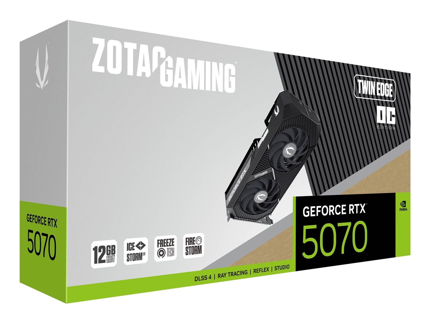 Kartelë grafike Zotac GAMING GeForce RTX 5070 Twin Edge OC NVIDIA 12 GB GDDR7