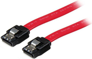 Кабел StarTech, SATA до SATA, 0,45 м, црвен