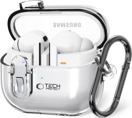 Mbulesë Tech-Protect FlexAir për Samsung Galaxy Buds 3 3 Pro, TPU, transparente