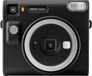 Kamerë instant Fujifilm Instax Square SQ40, format katror, fotografi të menjëhershme, e zezë