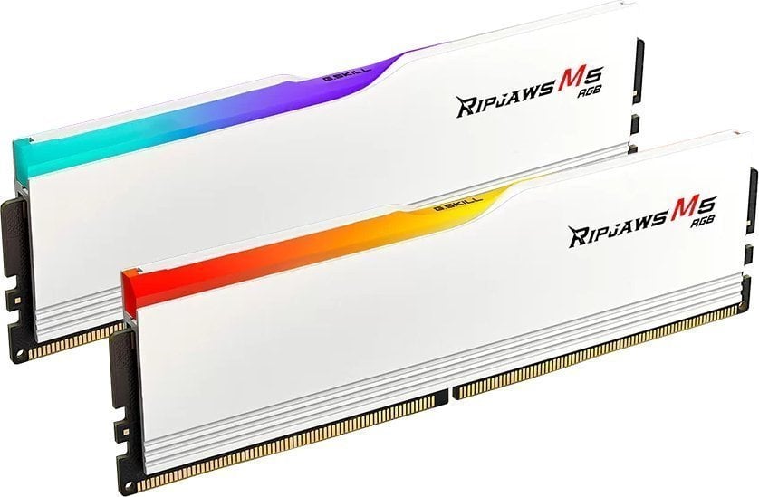 Memorie G.Skill Ripjaws M5 RGB, DDR5, 32 GB, 6000 MHz, CL30, F5-6000J3040F16GX2-RM5RW