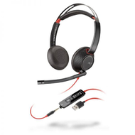 Kufje Poly Blackwire C5220 - USB, e zeze