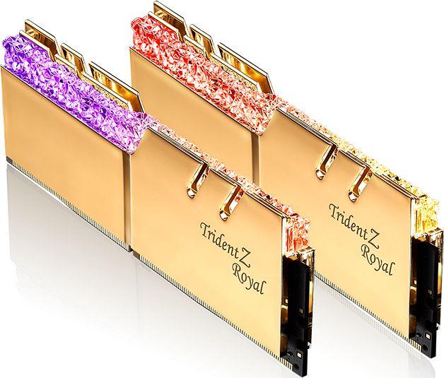Memorie G.Skill Trident Z Royal, DDR4, 32 GB, 4400 MHz, CL19, F4-4400C19D-32GTRG