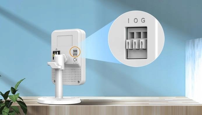Kamerë wireless Dahua C2K-P-0280B, WiFi, për mbikëqyrje, e bardhë