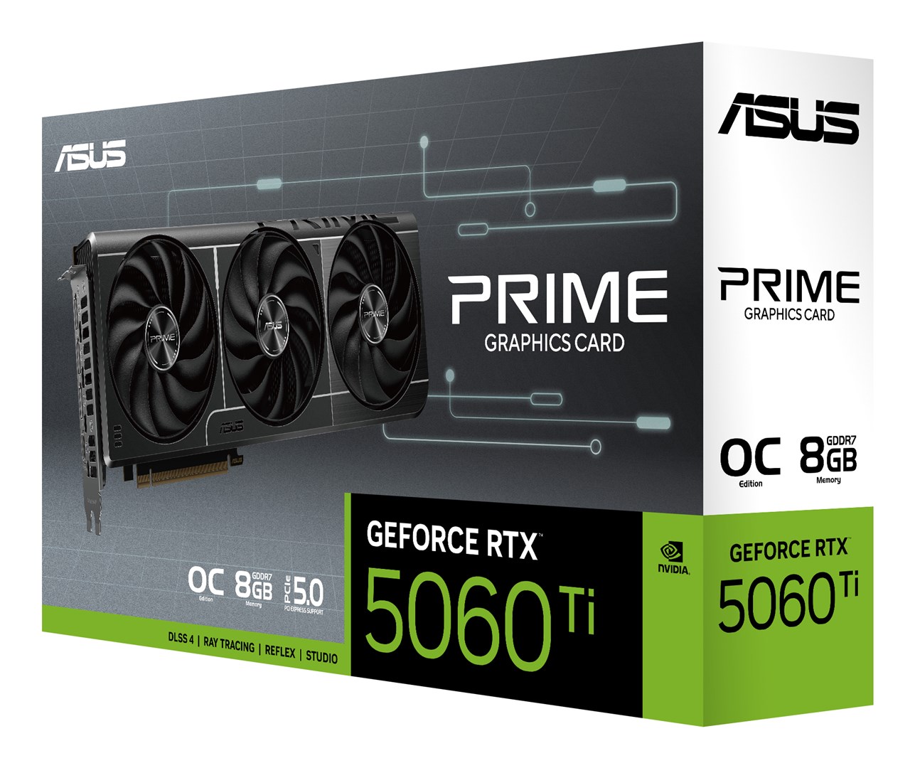 Kartelë grafike ASUS Prime GeForce RTX 5060 Ti, 8 GB