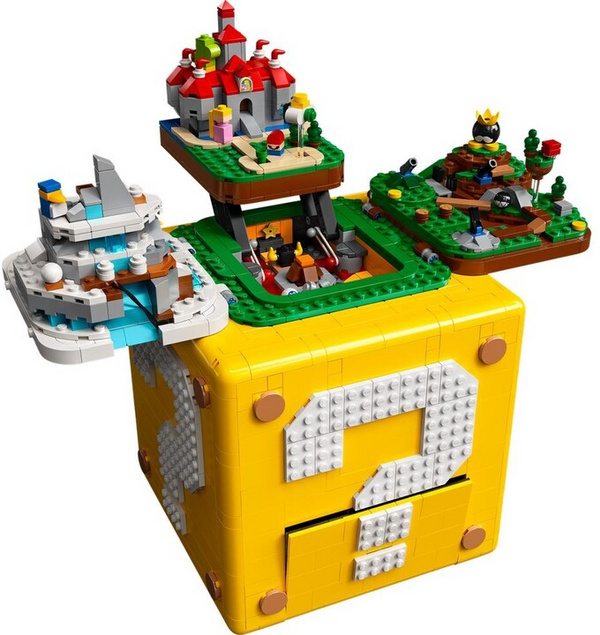 Set LEGO Super Mario™ 71395 Super Mario 64 ™: action cube with a question mark