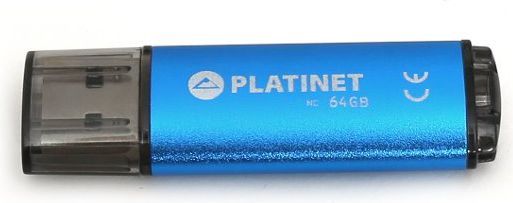 USB диск Platinet X-Depo, 64GB, сина