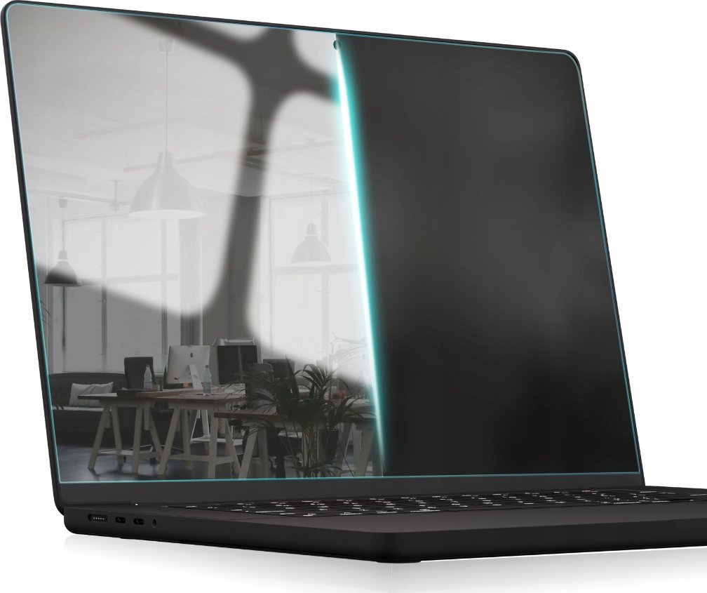 Film mbrojtës Grizz MatteScreen Easy për MacBook Pro 13" 2020, anti-fingerprint, mat, transparent