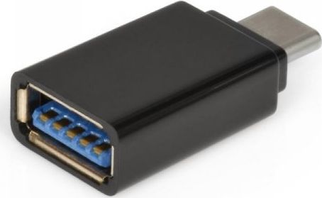Adapter USB Port Designs, USB C në USB A, alumini, i zi
