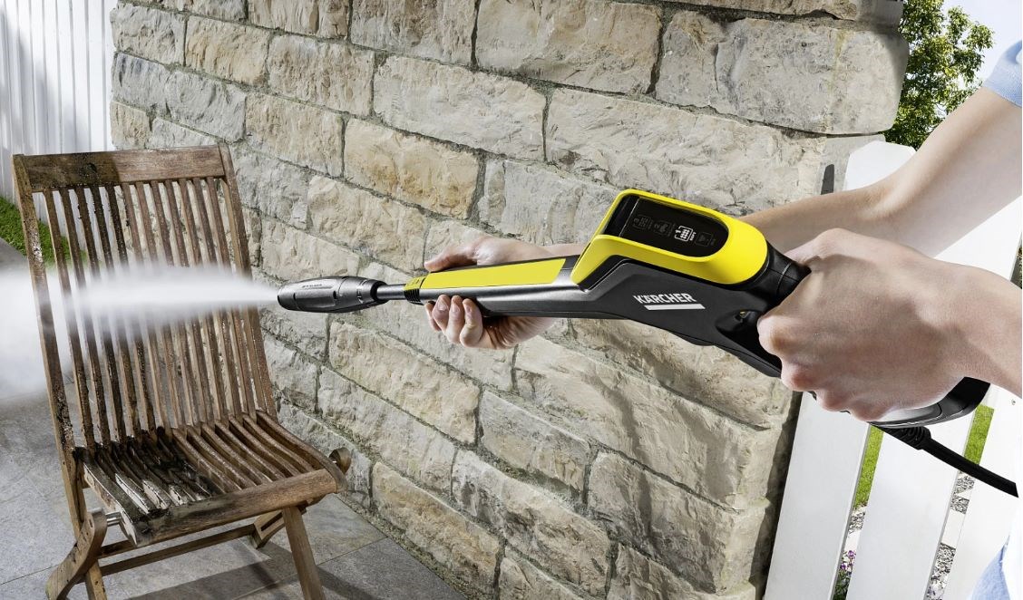 Larës me presion Karcher K 5 Power EcoBooster, 2100W, 145 bar, i verdhë