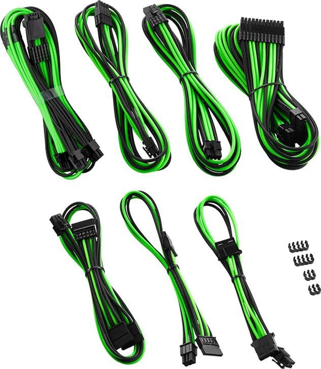 Set kabllosh të brendshme CableMod C-Series PRO ModMesh 12VHPWR, për Corsair RM RMi RMx, i zi