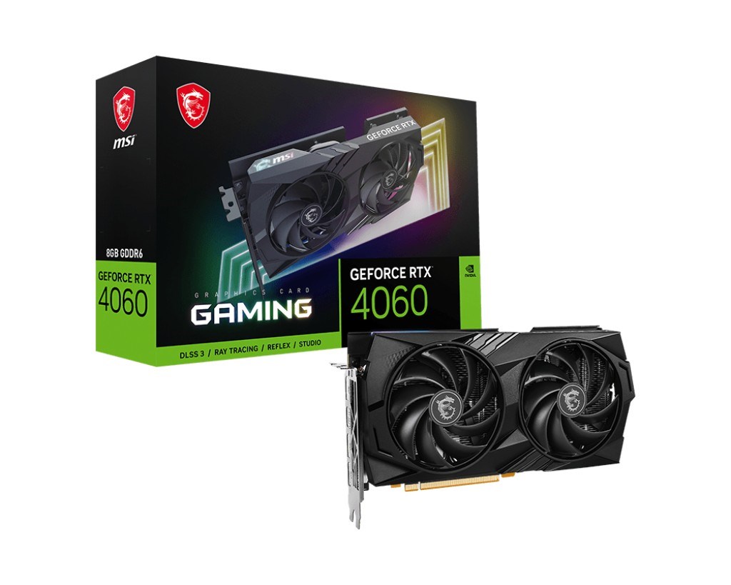 Kartë grafike MSI Gaming NVIDIA GeForce RTX 4060, 8 GB GDDR6