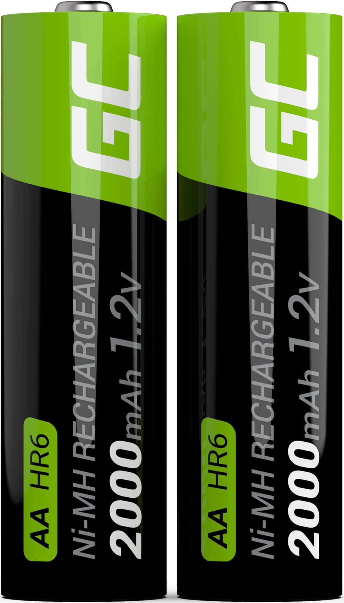 Set i baterive Green Cell AA / R6, 2000mAh, 2 copë