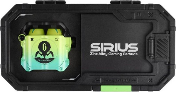 Kufje Gravastar Sirius Neon, 4 orë, 10m, të gjelbra