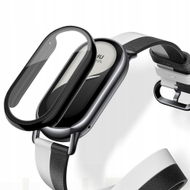 Mbulesë mbrojtëse Tech-Protect Defense për Xiaomi Smart Band 10, me xham të integruar, e zezë