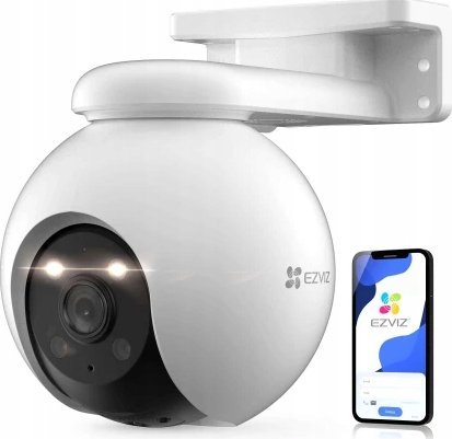 Kamerë sigurie Ezviz CS-H8C-R200-1J5WKFL, lente 4mm, e bardhë
