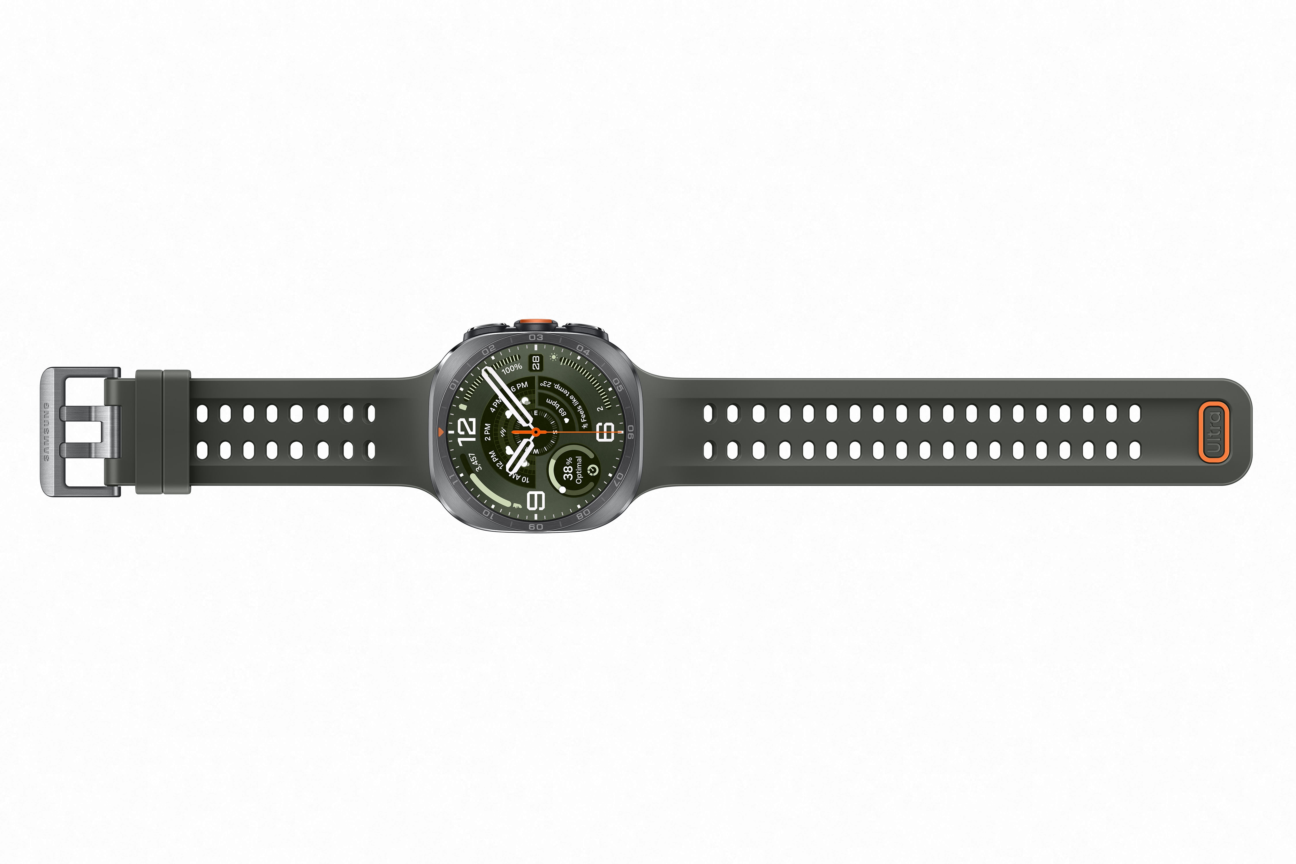 Orë e mençur Samsung Galaxy Watch Ultra2, LTE, e argjendtë