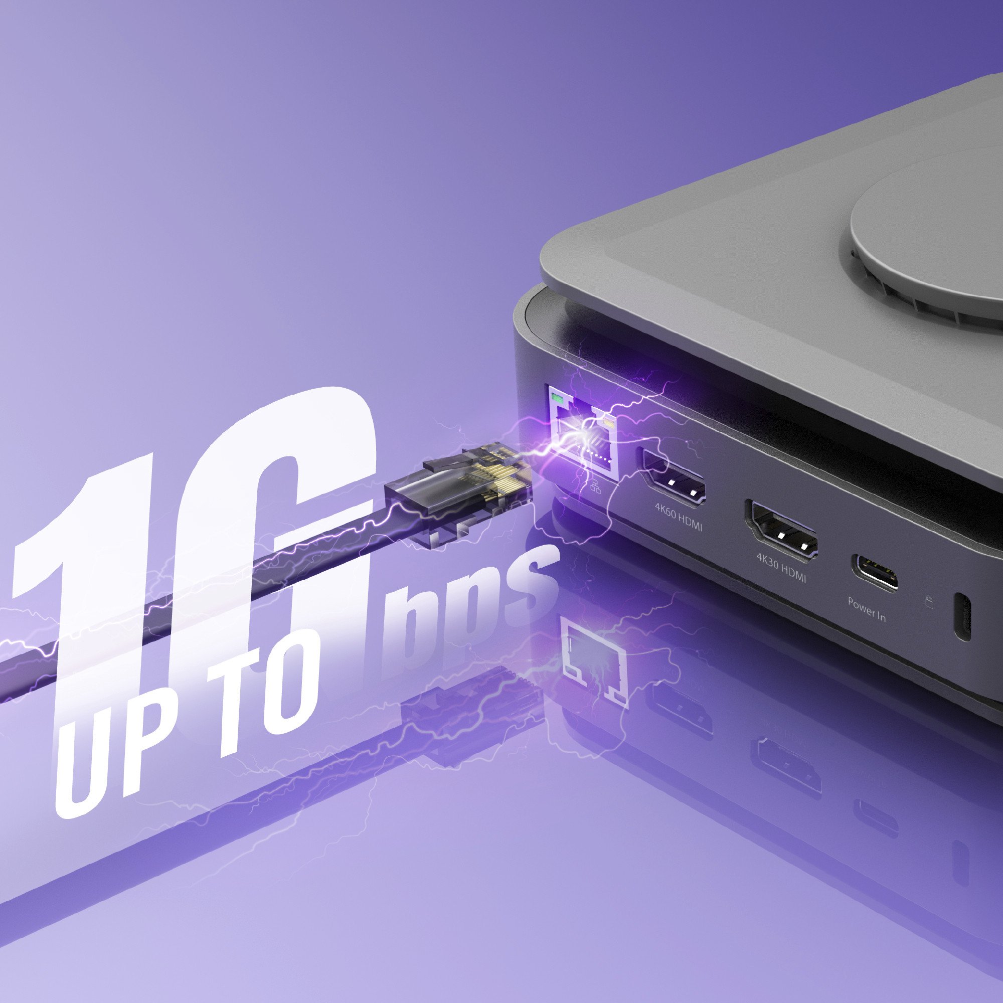 Dock USB C J5create JCD3199P, Dual 4K HDMI, PD 140W, gri