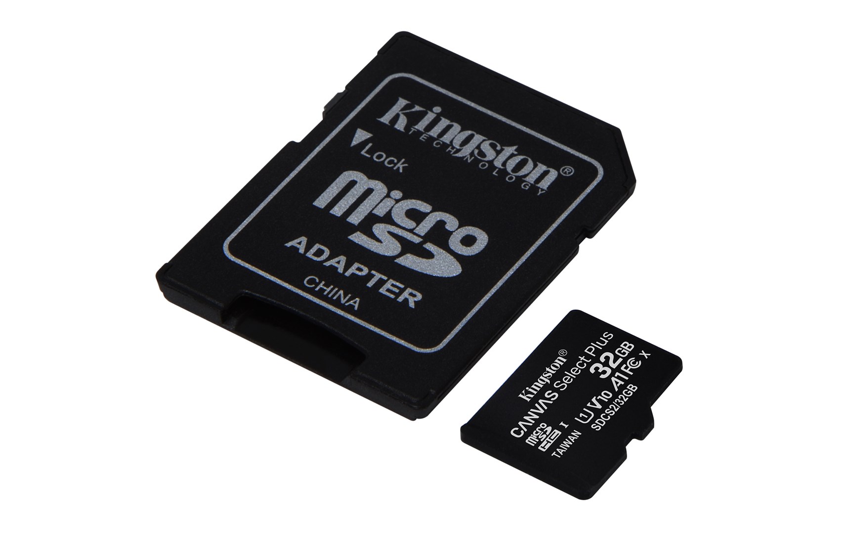 Kartë memorie Kingston Canvas Select Plus, 32GB, microSDHC, 100MB/s