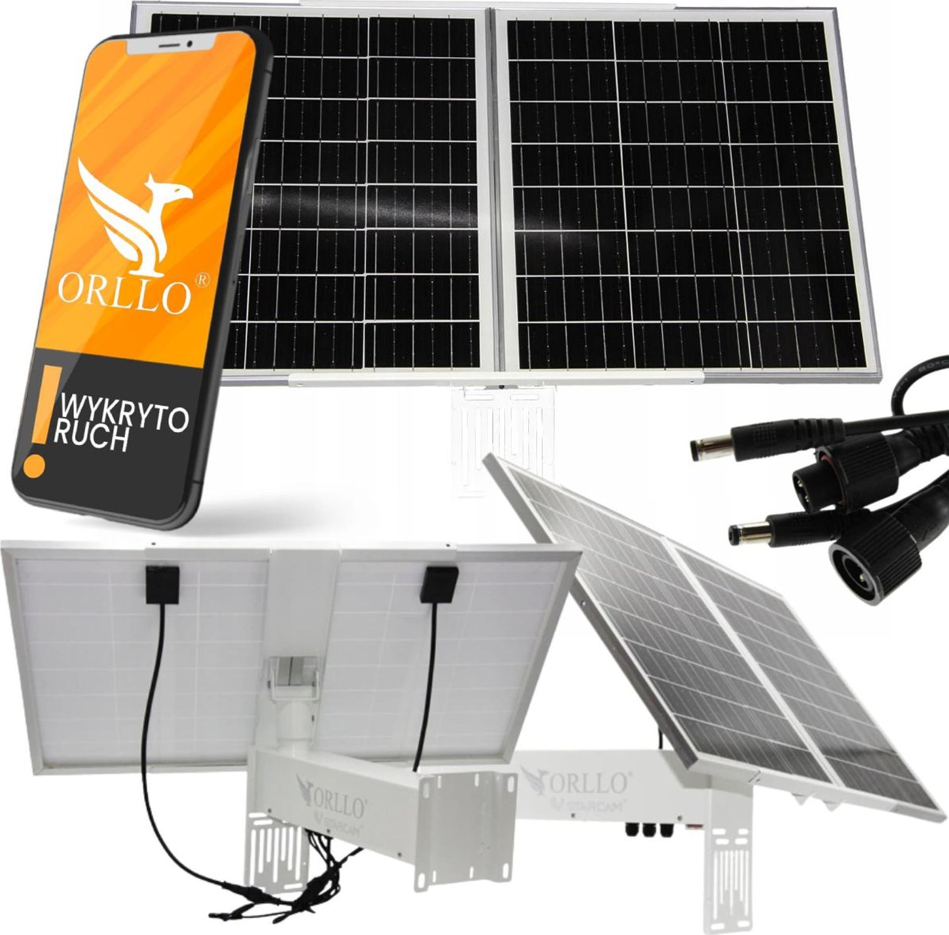 Panel diellor fotovoltaik Orllo SM6030 Pro, monokristal, i zi