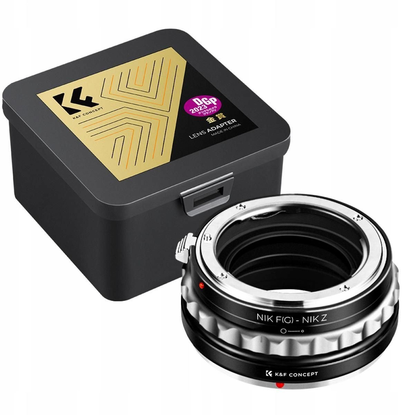 Adapter objektivi K&F Concept Nikon F në Nikon Z, seri G, metalik