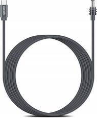 Kabllo energjie Neewer NC013 USB C në DC, 100W, 3m, gri e errët