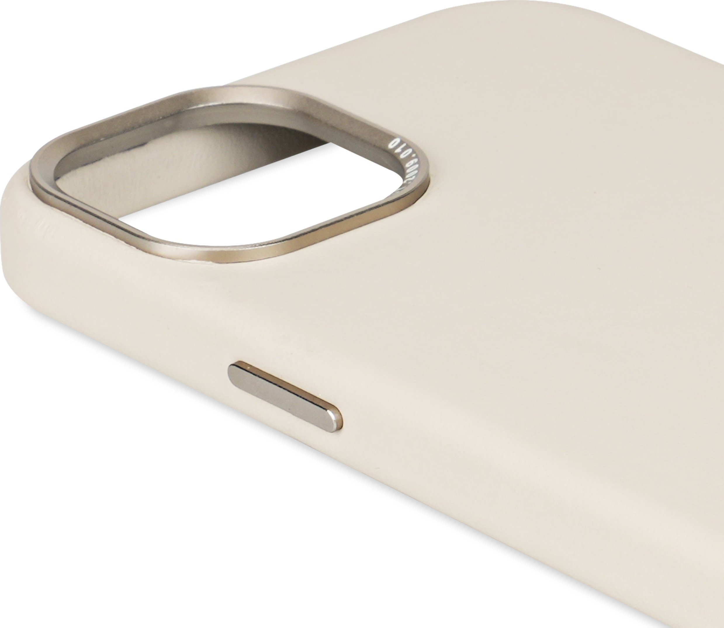 Kllëf telefoni Decoded Leather Backcover për iPhone 15 Plus, lëkurë natyrale, MagSafe, bezhë