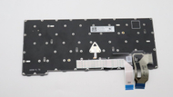 Tastierë laptopi Lenovo 5N21D68250, pjesë zëvendësuese, e zezë