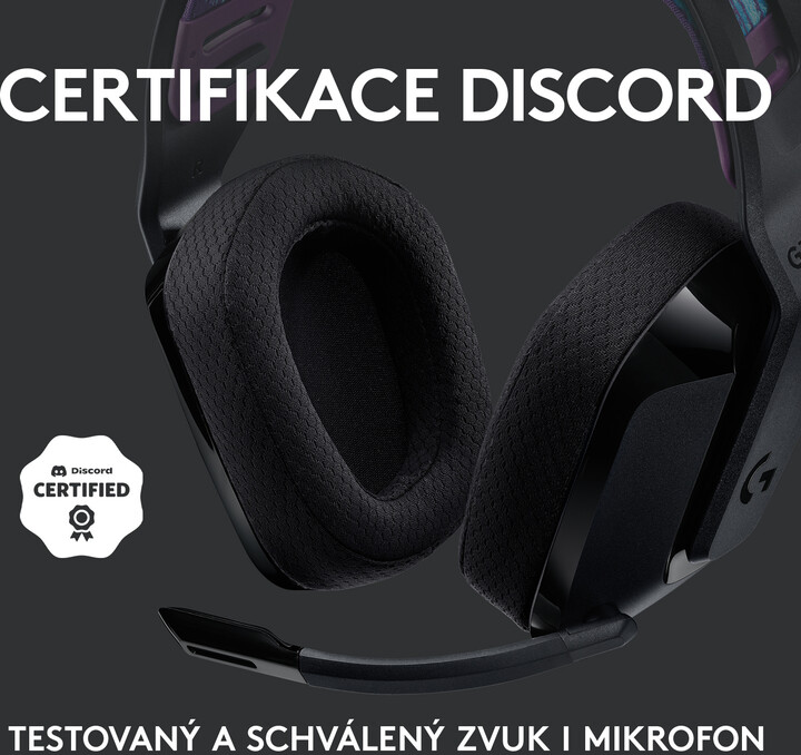 Kufje Logitech G535 Lightspeed, të zeza