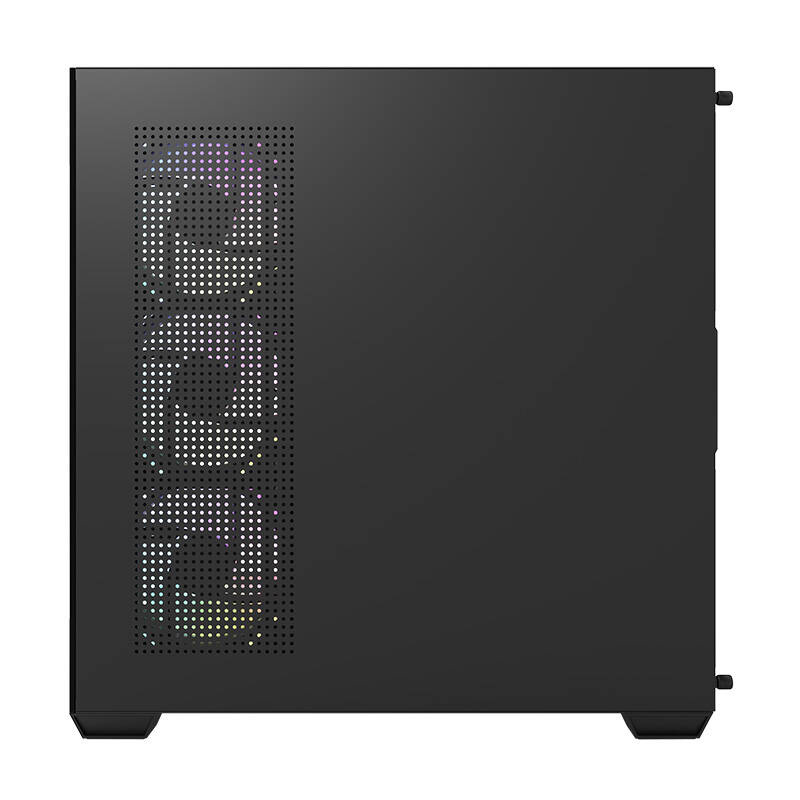 Kasa PC DarkFlash DS900, ATX MIDI Tower, 7 ventilatorë ARGB, e zezë