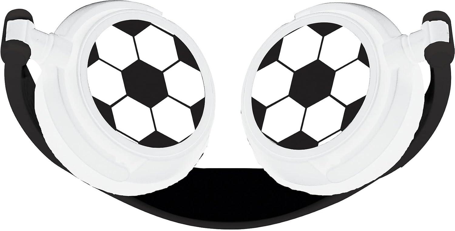 Kufje me kabllo Lexibook Football, stereo, volum i kufizuar 85 dB, shumëngjyrëshe