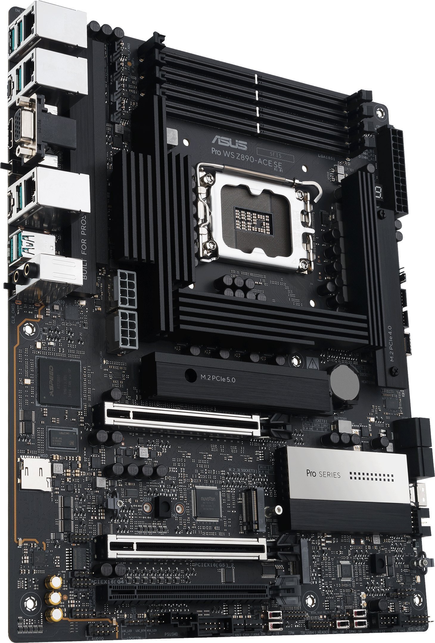 Pllakë amë ASUS Pro WS Z890 ACE SE, Intel Z890, LGA 1851, ATX