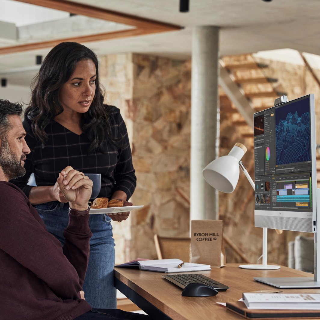 Kompjuter HP All-in-One 870 G9 7B163EA, i5-13600, 512GB SSD, 16GB, UHD Graphics 770, W11P, i hirtë