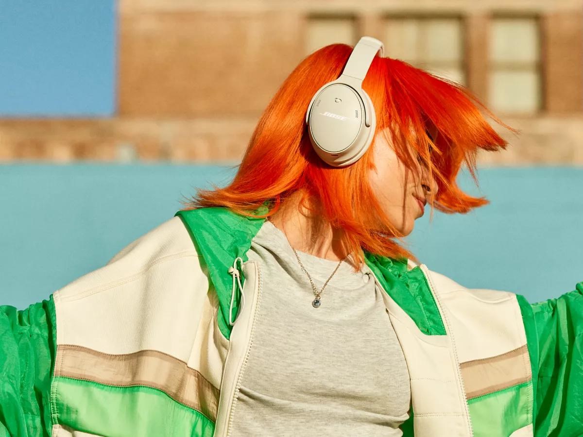 Kufje Bluetooth Bose QuietComfort, Over-Ear, ANC, 24 orë, të bardha