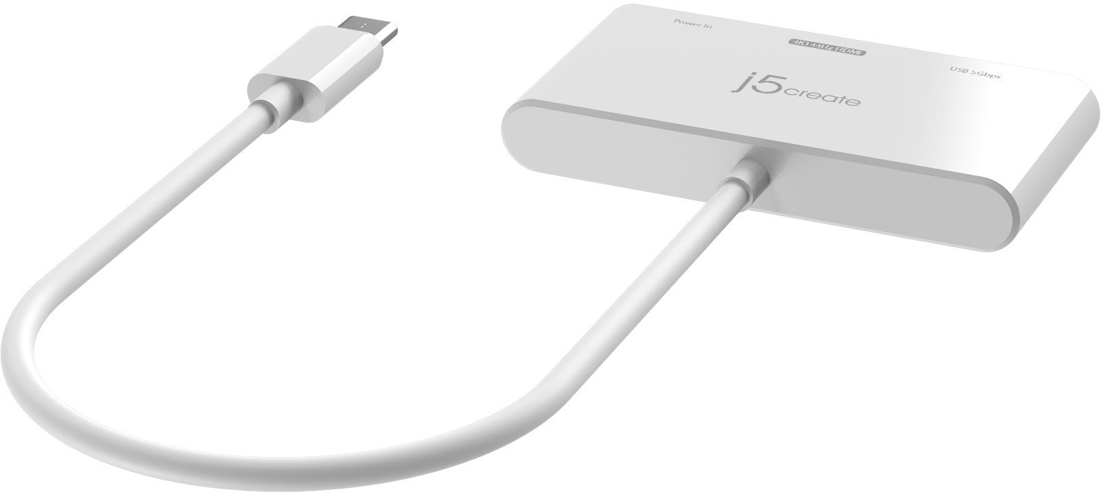 Адаптер USB C во HDMI J5create JCA399, 4K 144Hz, USB 3.2, Power Delivery 100W, црн
