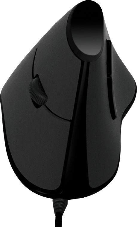 Maus LogiLink Ergonomic, me kabllo, USB, i zi