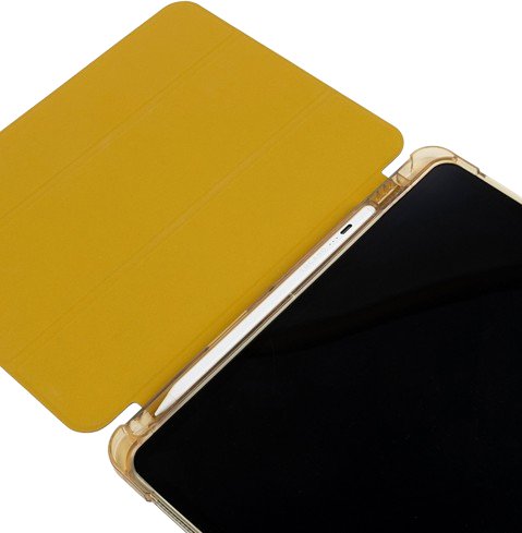 Mbulesë tablet Tucano SATIN për iPad Air 11 M2, e verdhë