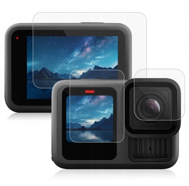 Filtër mbrojtës xhami PULUZ për GoPro Hero 13, Tempered Glass, transparent