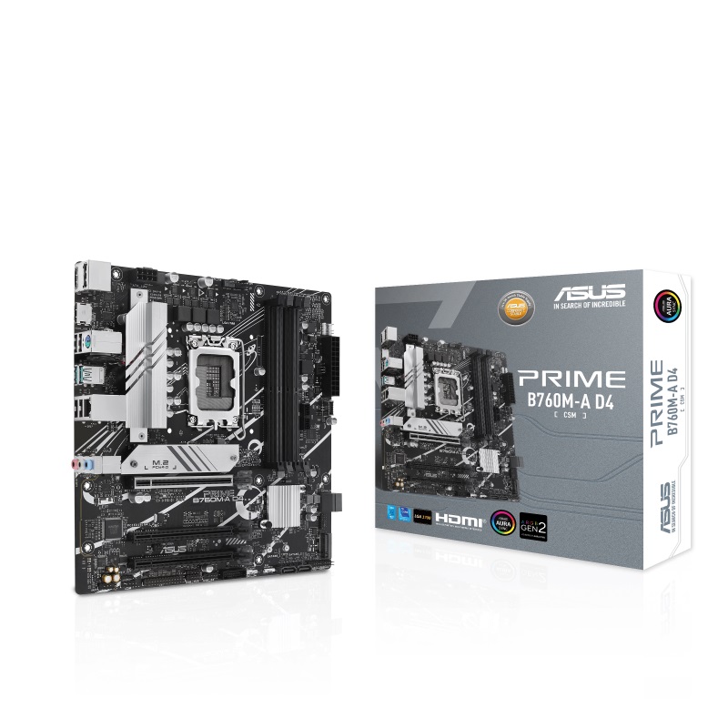Pllakë amë ASUS PRIME B760M-A D4-CSM