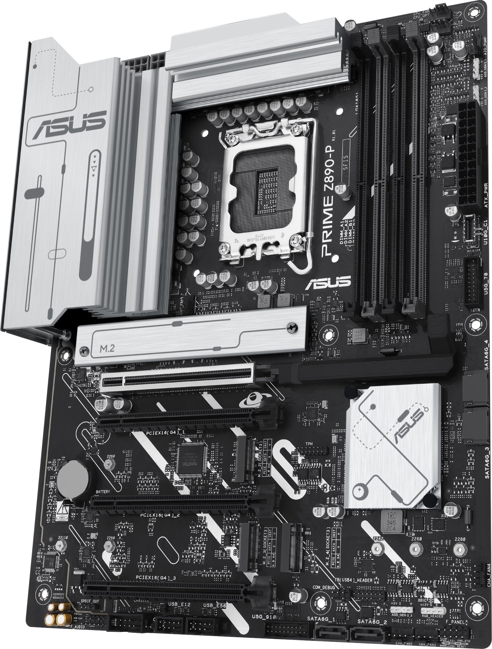 Pllakë amë ASUS PRIME Z890-P, Intel Z890, LGA 1851, ATX